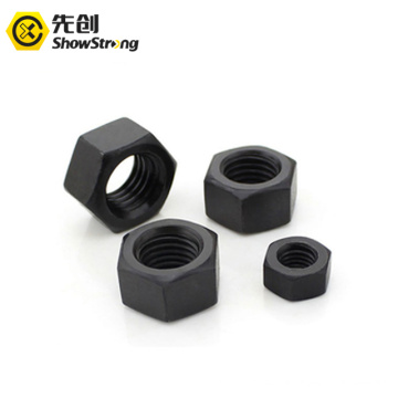 Carbon Steel Plain Zinc Coated Yzp Hex Nut